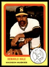 1988 Madison Muskies Police DeMarlo Hale Madison Muskies #13