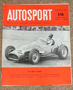 Autosport 24 Feb 1956* WIGRAM RACES NEW ZEALAND -BUENOS AIRES GP -A DECADE of F3 - Imagen 1 de 1
