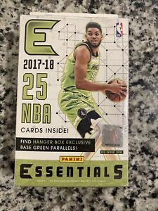2017/18 Panini Essentials Basketball Factory Sealed HANGER Box-GREEN PARALLELS