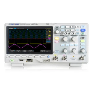 Siglent SDS2202X-E Oszilloskop 2x200 MHz, 2 GS/s, 28 MPts, 7" TFT - Picture 1 of 5