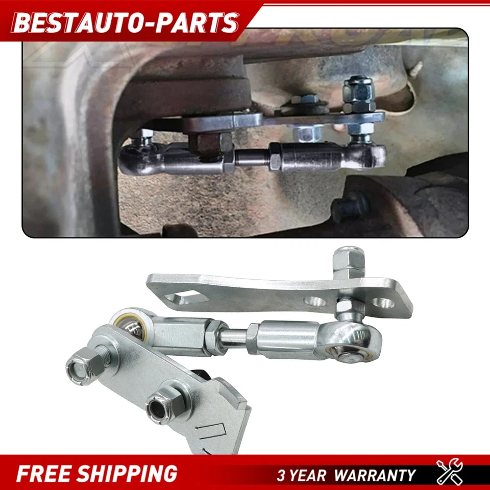 For 86-01 Jeep Cherokee XJ Comanche MJ Transfer Case Linkage Kit Stainless Steel Foto 1 de 4