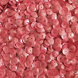 Taza de 8 mm lentejuelas rosa brillo brillante opaco - Imagen 1 de 2