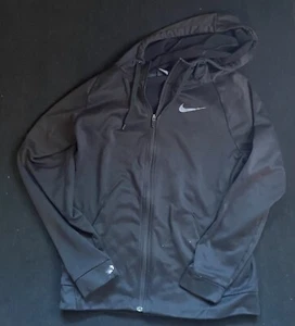 Nike Pro Dri-FIT Hoodie Black Mens Size M - Picture 1 of 3