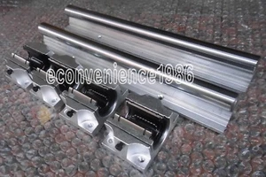 2XTBR16-2000mm 16MM FULLY SUPPORTED LINEAR RAIL SHAFT+ 4 TBR16UU Rounter Bearing - Picture 1 of 3