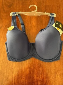 Wacoal Underwire T-Shirt Bra size 32DD blue Lightweight And Breathable NWT $58. - Picture 1 of 12