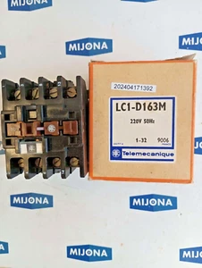 Telemecanique LC1 D163M Schütz BOIL 220 50HZ NUEVO STOCK ANTIGUO - Imagen 1 de 12