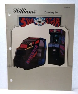 Sinistar Videojuego Arcade Dibujos Set Reparación Esquema Manual Original 1983  - Imagen 1 de 2