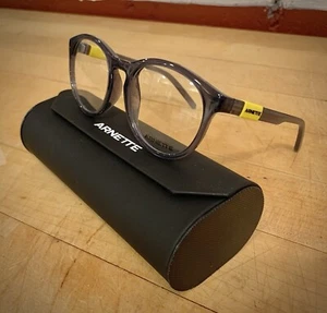 Men’s Arnette C-Gerdi Eyeglasses, OAN 7225, Transparent Grey, BRAND NEW! - Picture 1 of 9