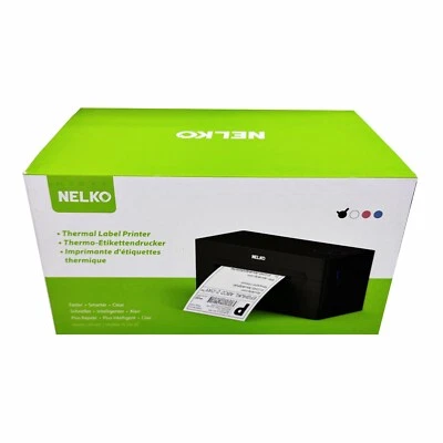 Nelko Etikettendrucker, Labeldrucker DHL Label Printer 4x6 Bluetooth NEU - Bild 1 von 2