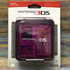 Nintendo 3DS Purple Compact Game Case Official Licensed Product