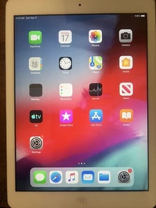 Apple iPad Air 1st Gen. 16GB, Wi-Fi + Cellular (AT&T), 9.7in - Silver - Picture 1 of 3