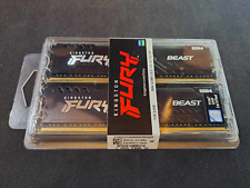 Kingston FURY Beast 16GB (2 x 8GB) PC4-25600 (DDR4-3200) UDIMM Memory - Black