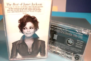 janet jackson design of a decade cassette tape - Picture 1 of 2
