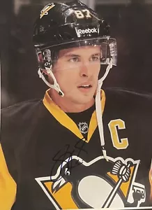 Sidney Crosby Signed Autograph 8X10 Photo Penguins Picture Auto - Picture 1 of 1