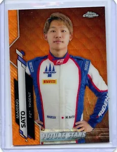 2020 Topps Cromati Formula 1 Rifrattori Arancioni #56 Marino Sato 7/25 - Foto 1 di 2
