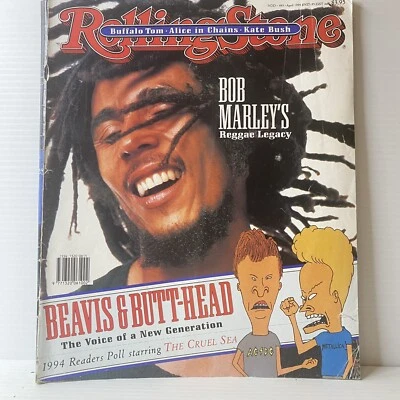 Rolling Stone Magazine Bob Marley Cover April 1994 - Image 1 of 4