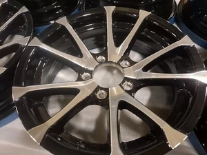 15X5 AVALANCE BLACK CAMPER RV WHEEL 5-4.5 15 INCH 5x4.5 - Picture 1 of 3