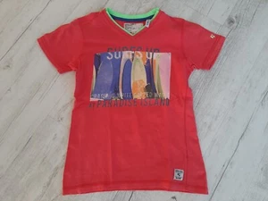 T-Shirt, Gr. 152/158, Garcia Jeans, rot, mit Motiv - Bild 1 von 2