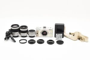 PENTAX Q Digital Camera 12.4MP 01, 02, 06 Lens Kit w/Case [Exc+++] Japan #749 - Picture 1 of 12