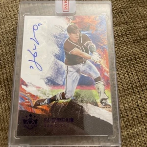 2021 Panini Diamond Kings Ha-Seong Kim DK Signatures Purple Auto /20 - Picture 1 of 3