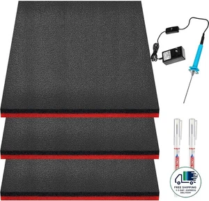 3 juegos de espuma para caja de herramientas de 24 x 24 x 1 pulgada - Bild 1 von 7