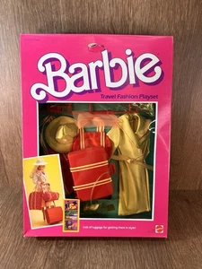 BARBIE Vintage 1984 Travel Fashion Play Set #9264, NEW - Picture 1 of 2