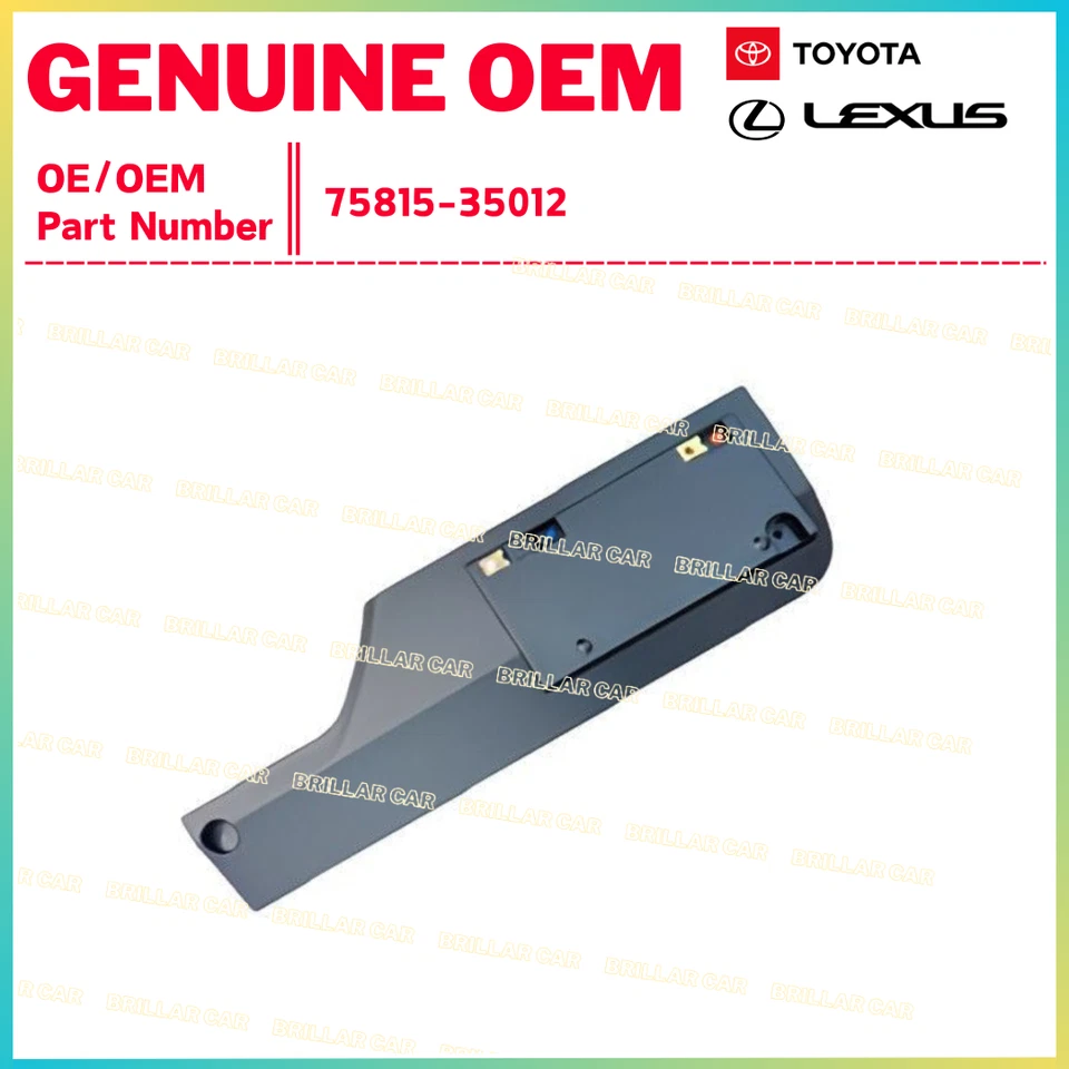 Moldura genuina Toyota FJ CRUISER GSJ1#, puerta trasera exterior, derecha 75815-35012 OEM Foto 1 de 1