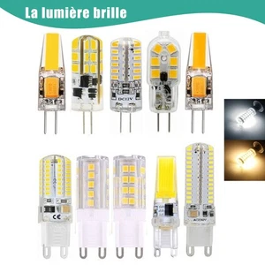 G4/G9 Ampoule LED Réglable COB 12V/220V Remplacement Halogène 3W-10W MAISON - Picture 1 of 22