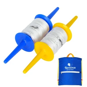 Kite Spool, Kite Reel Winder,Grip Kite String Handle, 600 feet Twisted Kite L... - Picture 1 of 6