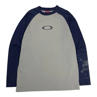 Vintage Oakley Factory Pilot T-Shirt Medium Y2K Long Sleeve Graphic Tee M - Image 1 of 4