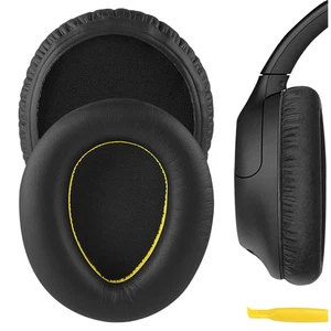 Geekria Cuscinetti Auricolari di Ricambio per Cuffie Sony WH-CH700N, WH-CH710N (Nero) - Foto 1 di 6