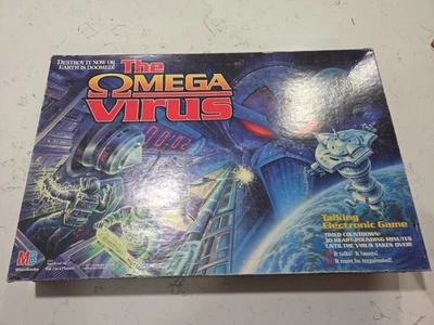 1992 MB The Omega Virus Talking Electronic Board Game –Tested and Complete - Image 1 of 4