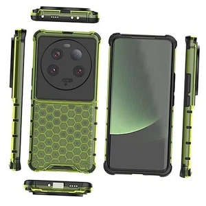 Compatible avec Housse Etui,Compatible avec Nid d'abeille Anti Xiaomi 13 Ultra Vert - Photo 1 sur 5