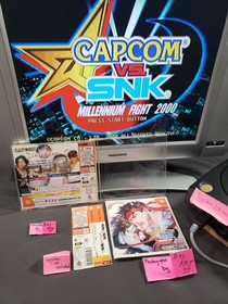 Capcom vs SNK 1 Dreamcast COMPLETE Japanese SEGA millennium 2000 japan