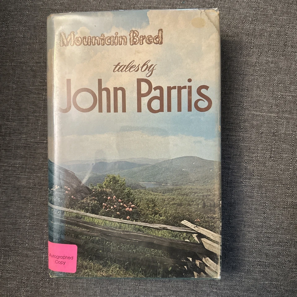 Mountain Bred, Tales by John Parris - 1967 - SIGNED - 2nd Printing Foto 1 de 4