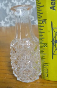 Miniature Glass Bud Vase Bottle - 3.5" tall - Picture 1 of 5
