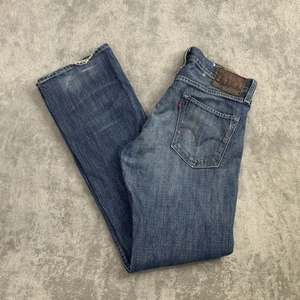 Levi's Capital E Jeans Herren 34 x 32" Hesher Regular Straight Blau Denim Wash USA - Bild 1 von 20