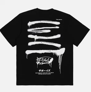 The Boys Street Riot Tee Black White Print T-Shirt Size 3XL 58in Chest 58in - Picture 1 of 3