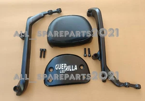 BACK REST BLACK FIT FOR ROYAL ENFIELD GUERRILLA 450 Express Delivery - Picture 1 of 5