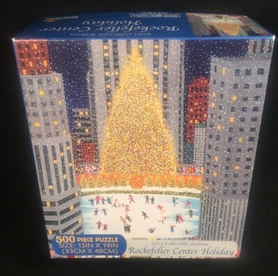 Briarpatch ROCKEFELLER CENTER ПРАЗДНИК 500 шт. Нью-Йорк Рождественский каток - Изображение 1 из 4