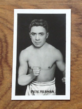 The Champion 1922 Sporting Champions Boxing Card - # 15 Pete Herman. Free UK P&P