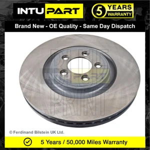 Fits Jaguar XF 2008- XJ 2003- F-Type 2012- XK 2006-2014 IntuPart 1x Brake Disc - Picture 1 of 4