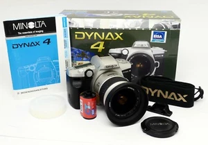 ✮ Minolta Dynax 4 con objetivo AF 28-80mm f/3.5-5.6 embalaje original #35312210 || del distribuidor - Imagen 1 de 12