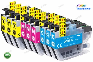 1-9 Patronen Kompatibel mit Brother LC-3213 MFC-J491DW J890DW DCP-J572DW J890DW - Bild 1 von 16