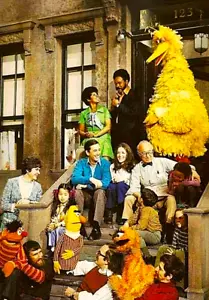 The Original Sesame Street Cast 1969 Photo Magnet @ 3"x5" - Picture 1 of 1