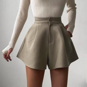 "Elevate Your Style with Women's High Waist Wide Leg Shorts - Casual and Comfort - Picture 1 of 6