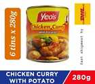 Yeos Chicken Curry From Malaysia   6 Cans X 280 Grams  Shipment By Dhl Express