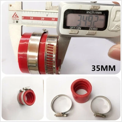 Intake  rubber adapter 28 mm 30 mm carburetor motorcycle pit soil bicycle - Image 1 of 4