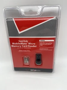 SanDisk MobileMate Micro Memory Card Reader 619659063146 from Verizon Wireless - Picture 1 of 2
