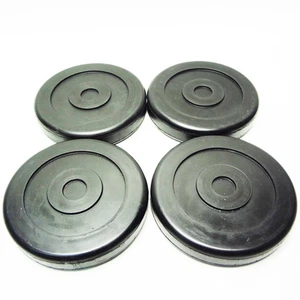 ROUND Rubber Arm Pads for BENDPAK lift DANMAR Lift SET OF 4 HD slip on # 5715017 - Picture 1 of 6